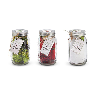 "Farm to Table" Apron in Mason Jar - Radish