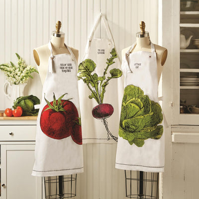 "Farm to Table" Apron in Mason Jar - Radish | Putti Fine Furnishings Canada