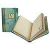 Mini Monogrammed Marbleized Note Book, Punch Studio, Putti Fine Furnishings