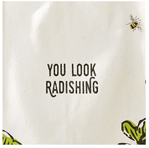 "Farm to Table" Apron in Mason Jar - Radish