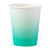Teal Ombre Paper Cups