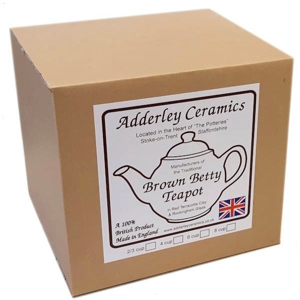 "Brown Betty" English Teapot - 6 Cups