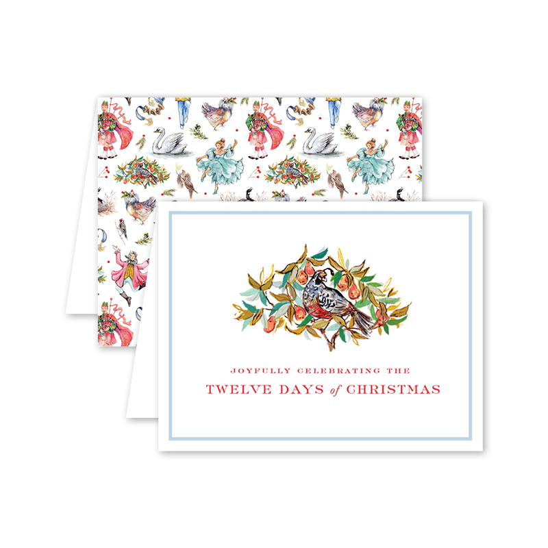 Dogwood Hill Days of Christmas Boxed Cards | Putti Christmas Canada