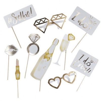 "I Do Crew" Photo Booth Props, GR-Ginger Ray UK, Putti Fine Furnishings
