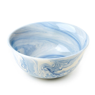 Tozai "Tera Melee" Blue Flared Bowl, TH-Tozai Home, Putti Fine Furnishings