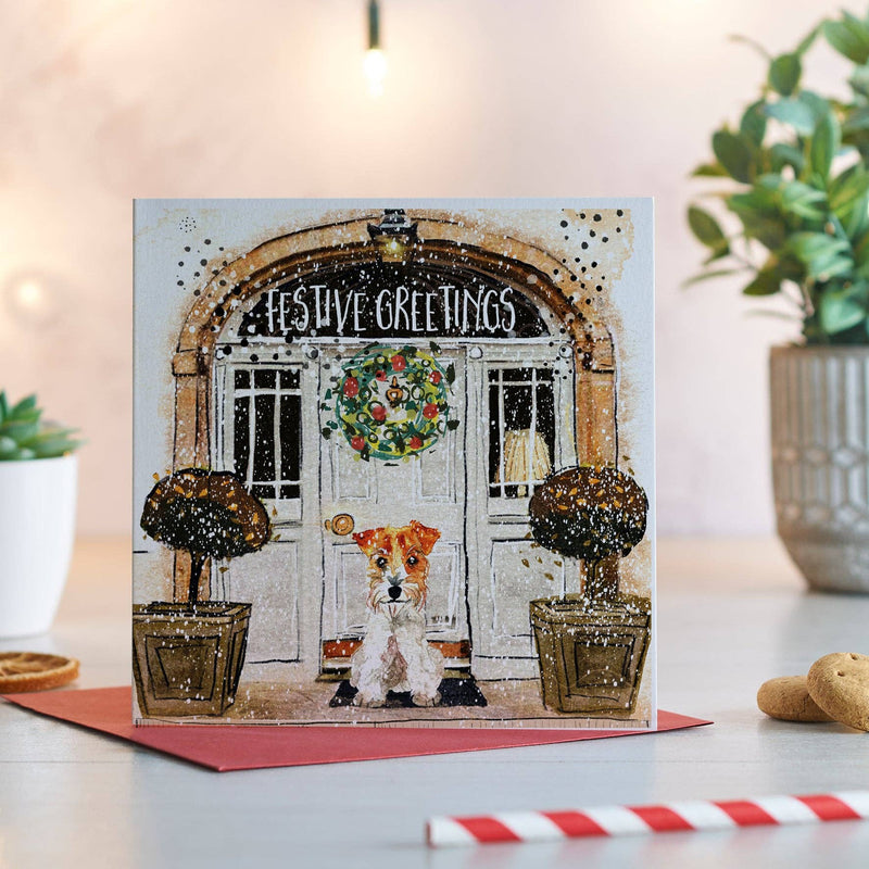 Festive Greetings Christmas Card