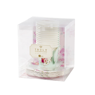 Arriving Soon! Truly Scrumptious Teacup & Saucer Set -  Party Supplies - Talking Tables - Putti Fine Furnishings Toronto Canada - 2