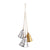 Silver Foiled Hanging Decorative Christmas Bells - Putti Christmas Canada