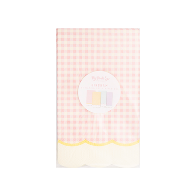 Pastel Gingham Napkin Set