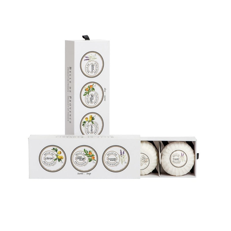 Sweet Orange, Citron and Lavender Soap Gift Box