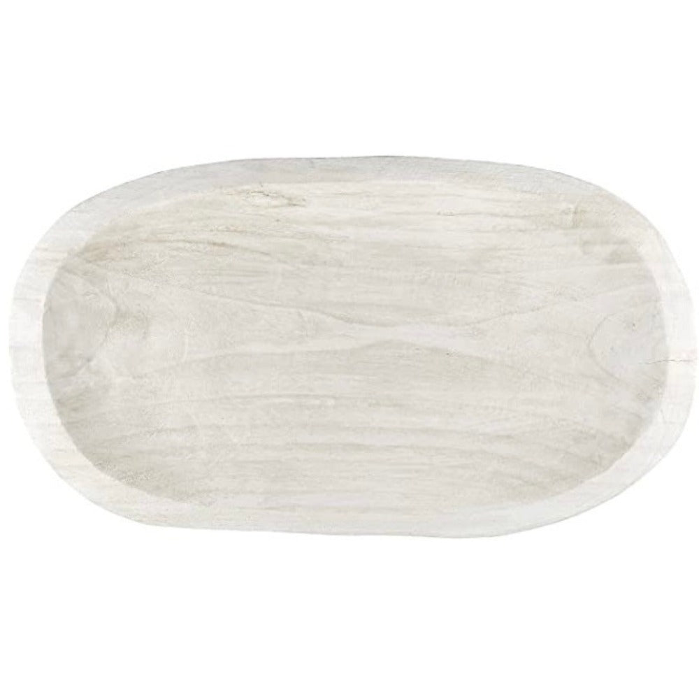 Santa Barbara Design Paulownia Oval Wood Plate | Putti Fine Furnishings