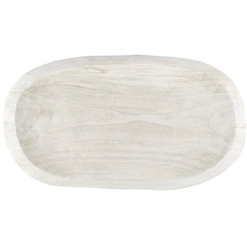 Paulownia Oval Wood Plate