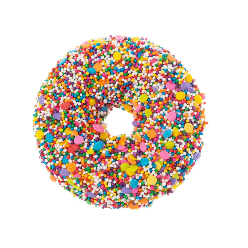 Donut with Sprinkles Bath Bomb - Juicy Peach | Le Petite Putti 