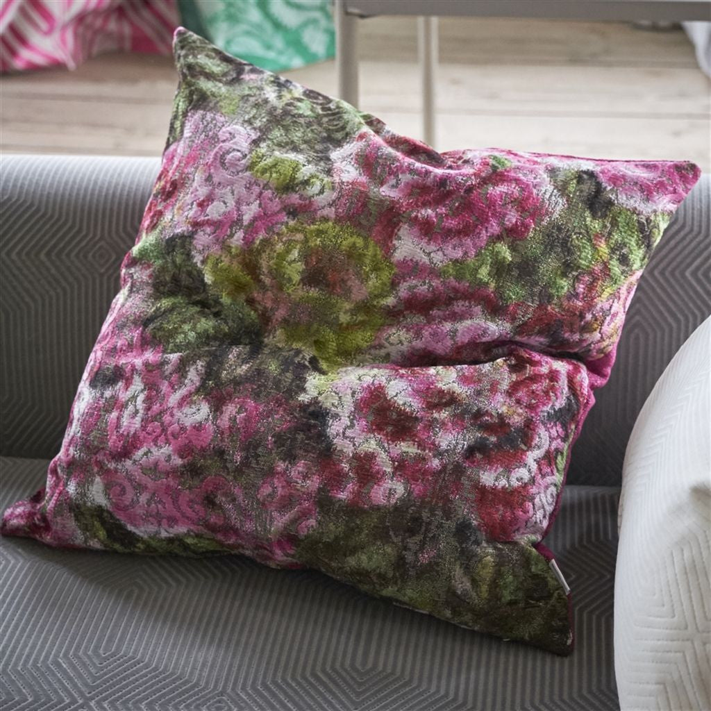 Designers Guild Forsyth Magenta Decorative Pillow, DG-Designers Guild, Putti Fine Furnishings
