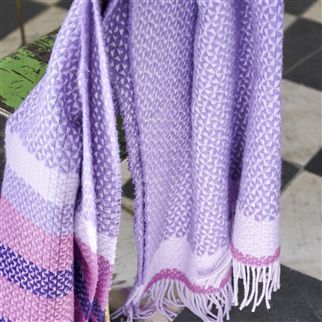 Designers Guild Fortrose Violet Throw, DG-Designers Guild, Putti Fine Furnishings