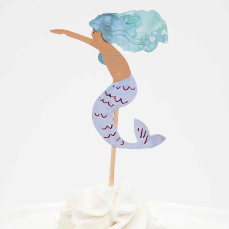 Meri Meri Mermaid Cupcake Kit |  Le Petite Putti Canada