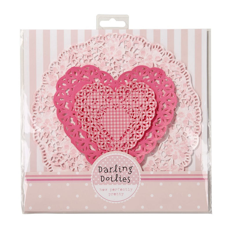 Pink N Mix Doillies -  Party Supplies - Talking Tables - Putti Fine Furnishings Toronto Canada - 1