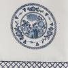 Blue & White Chinois Plate Tea Towel | Putti Fine Furnishings