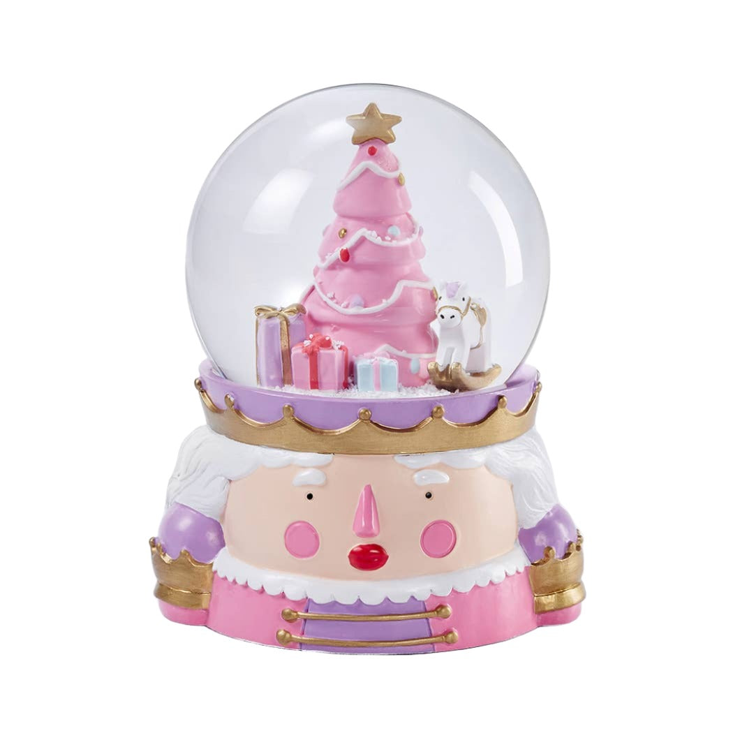 Merri Glow Nutcracker Queen Snow Globe | Putti Christmas Celebrations