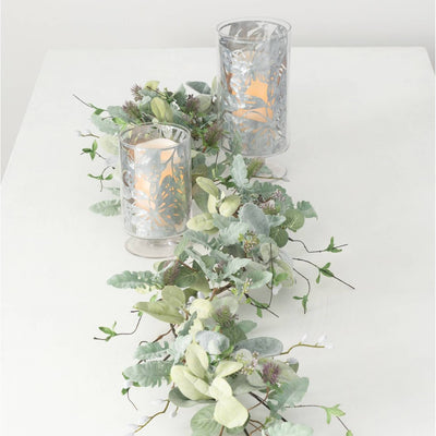 Lambs Ear, Willow, Thistle Garland