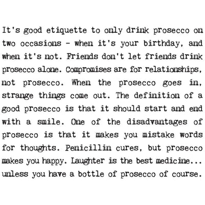 "Prosecco Lover" Gift Boxed Mug | Putti Fine Furnishings