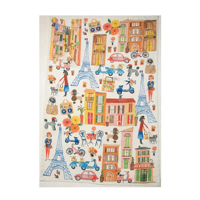 Bon Artis Cotton Tea Towel - Ooh La La House | Putti Fine Furnishings
