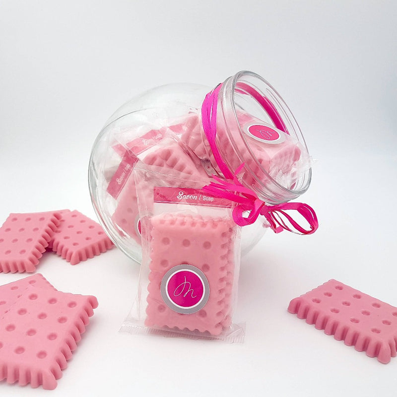 "Le Petit-Beurre Pâtisavonnerie" Strawberry Soap
