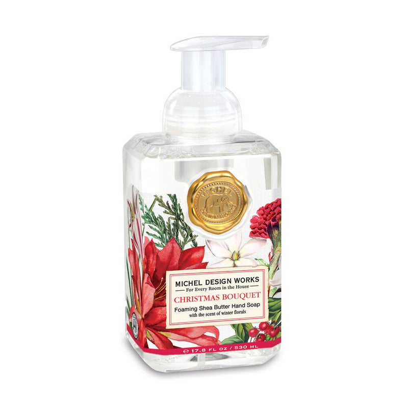 Michel Design Works Christmas Bouquet Foaming Soap | Putti Christmas