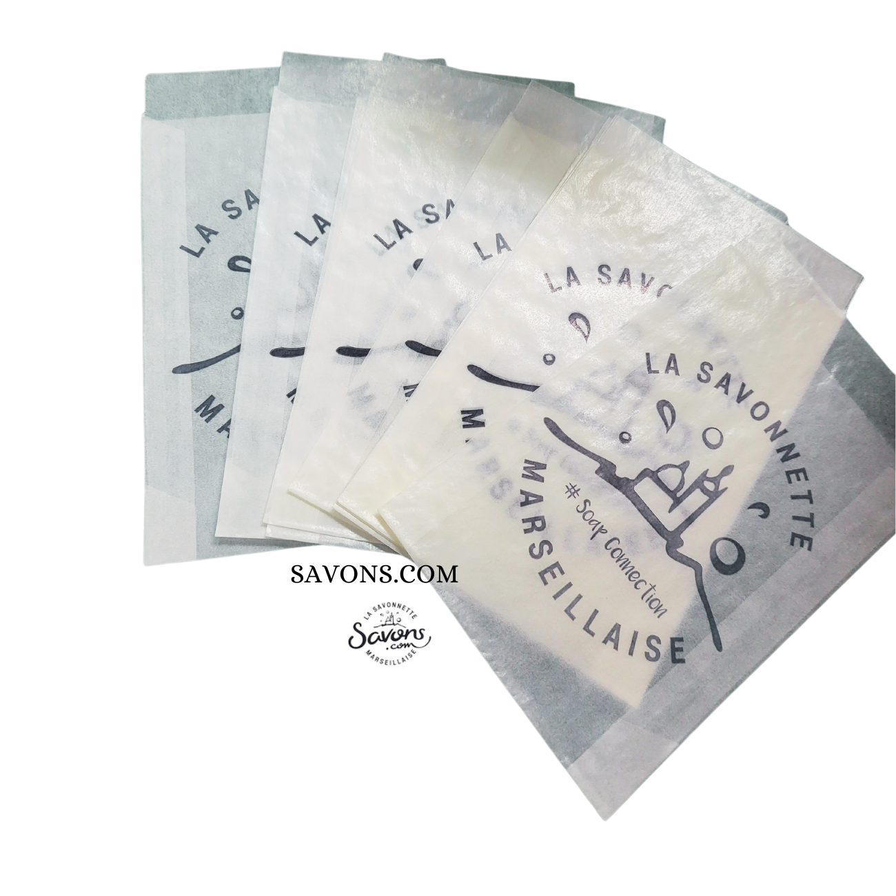 Savons.com - La Savonnette Marseillaise Paper Clear Bag