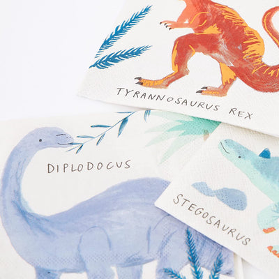 Dinosaur Kingdom Small Napkin | Putti Party Supplies