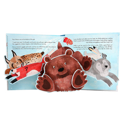 Up with Paper - The Mitten Pop Up Book | Le Petite Putti Canada