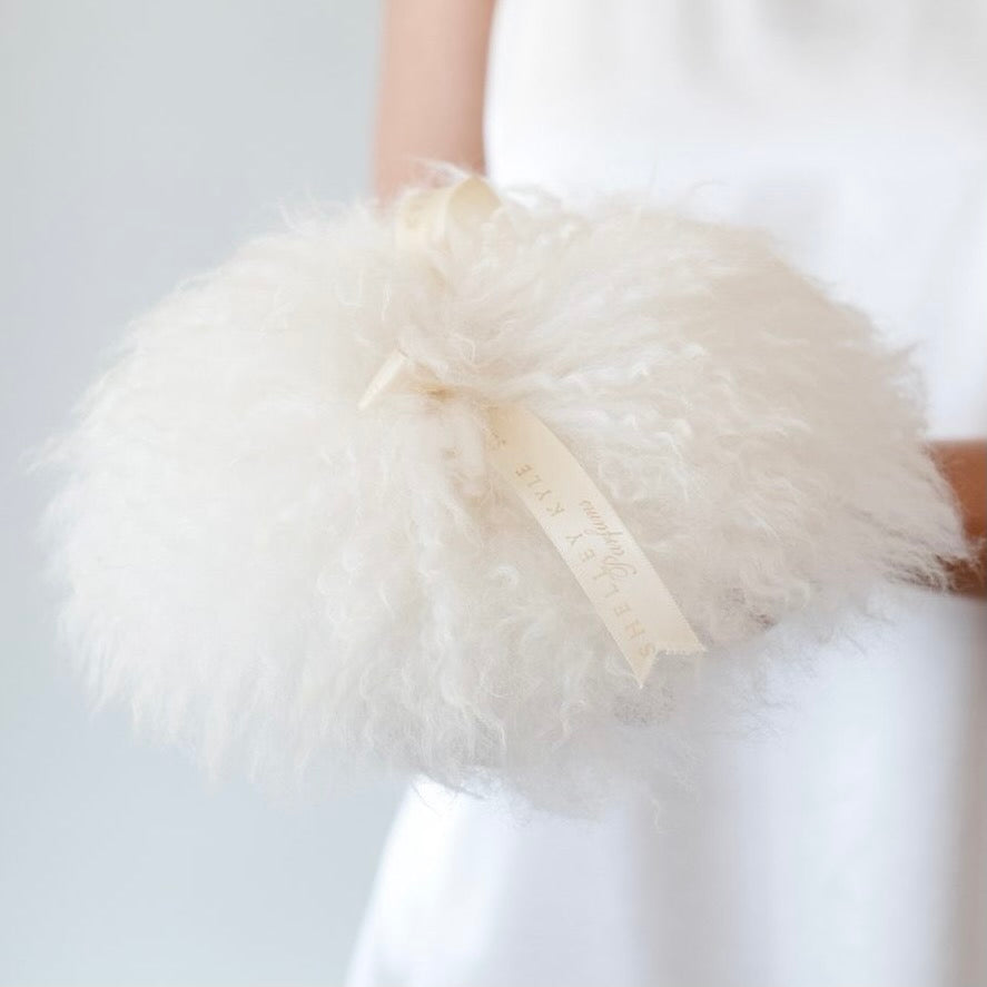 Shelley Kyle Lambs Wool Powder Puff