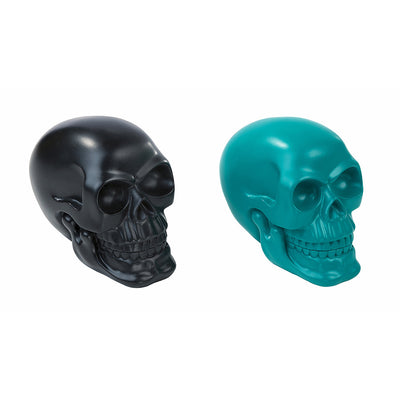 Skeleton Crew Skull Centerpiece - Teal, TT-Talking Tables, Putti Fine Furnishings