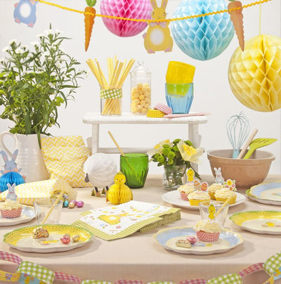 "Springtime" Paper Plates - Party Supplies - Talking Tables - Putti Fine Furnishings Toronto Canada - 3