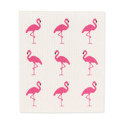 Flamingo Swedish Dish Cloths-Set of 2