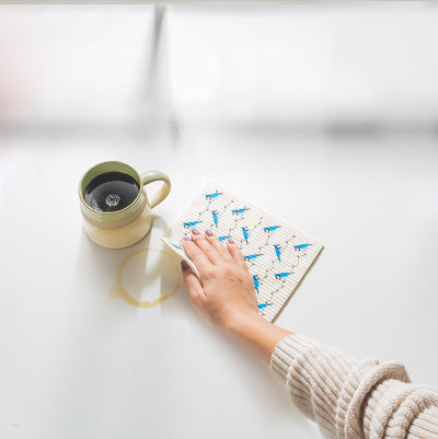 Blue Jay Swedish Dish Cloth - set of 2 | Putti Fine Furnishings Canada