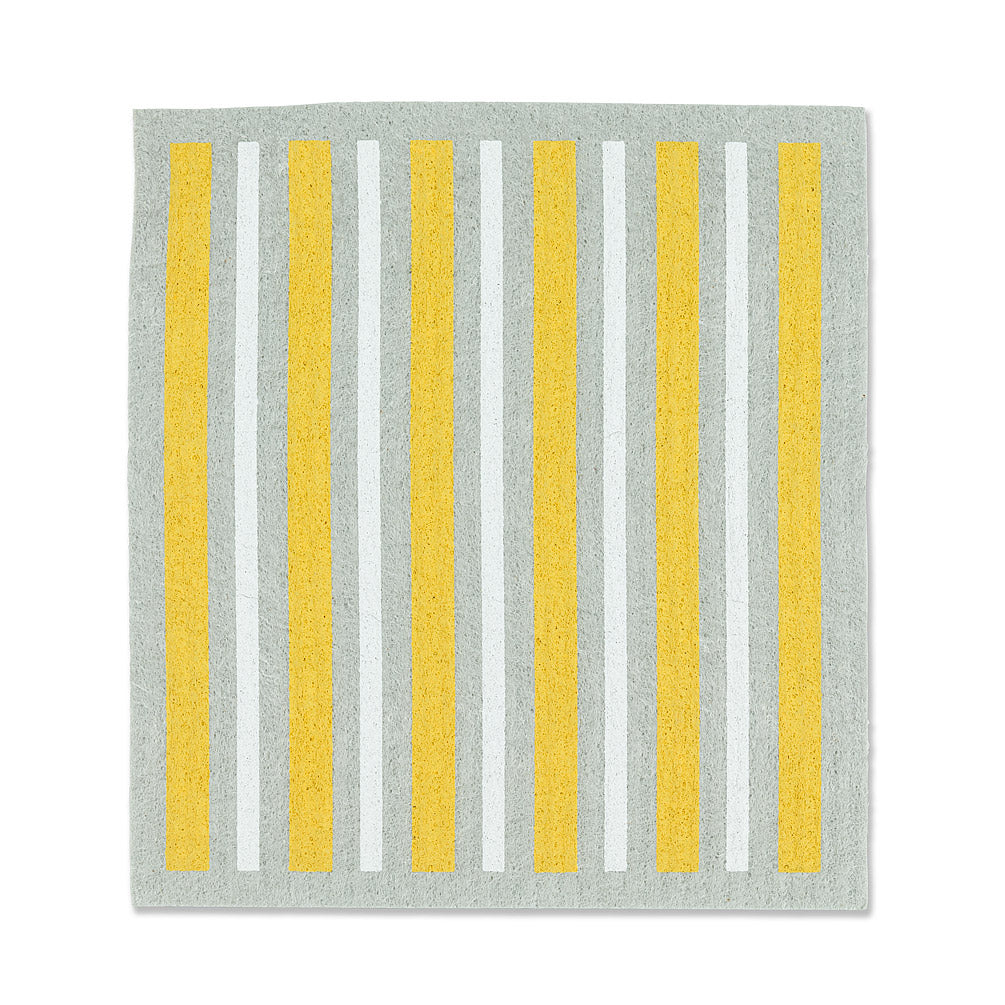 Daisy & Stripe Swedish Dish Cloths - Set of 2 |  Putti Fine Furnishings