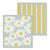 Daisy & Stripe Swedish Dish Cloths - Set of 2 |  Putti Fine Furnishings 