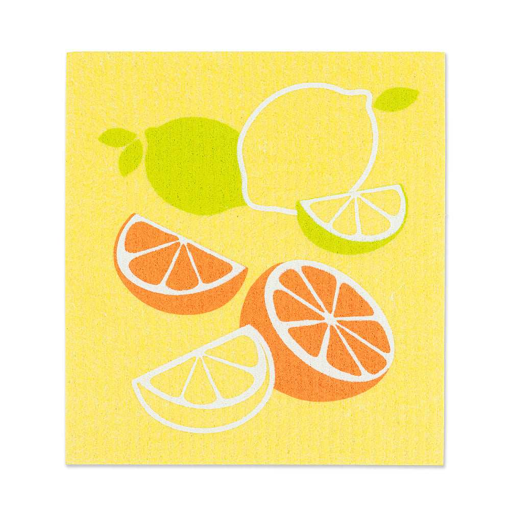 Citrus Swedish Dish Cloths-Set of 2 | Putti Fine Furnishings