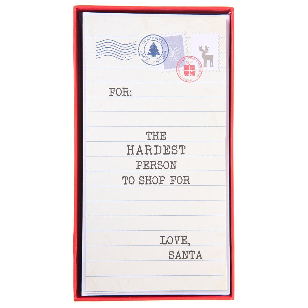 "The Hardest Person to Shop For" Money Wallet Greeting Cards Boxed