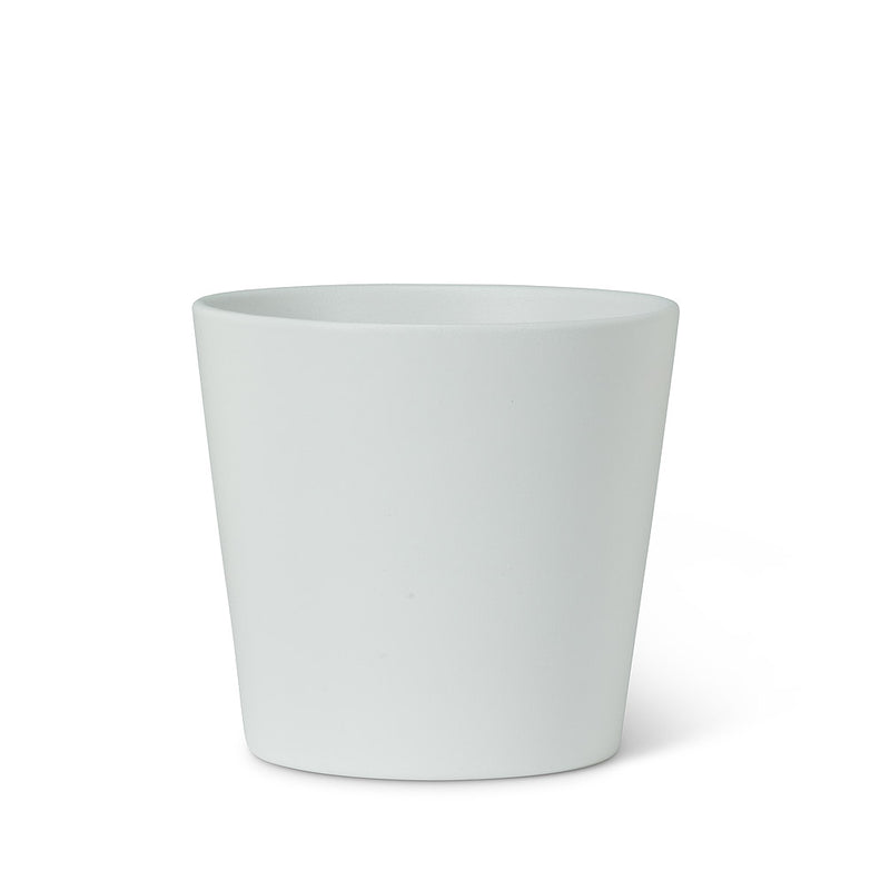 White Classic Taper Planter - Medium