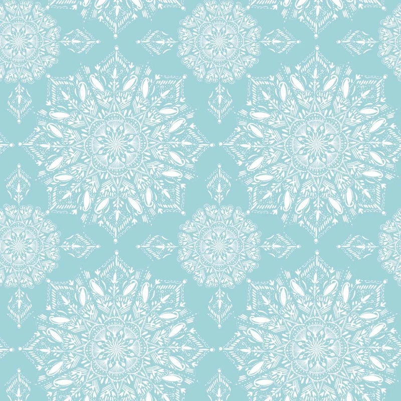 Winter's Mandalas Wrapping Paper Roll | Putti Christmas Canada