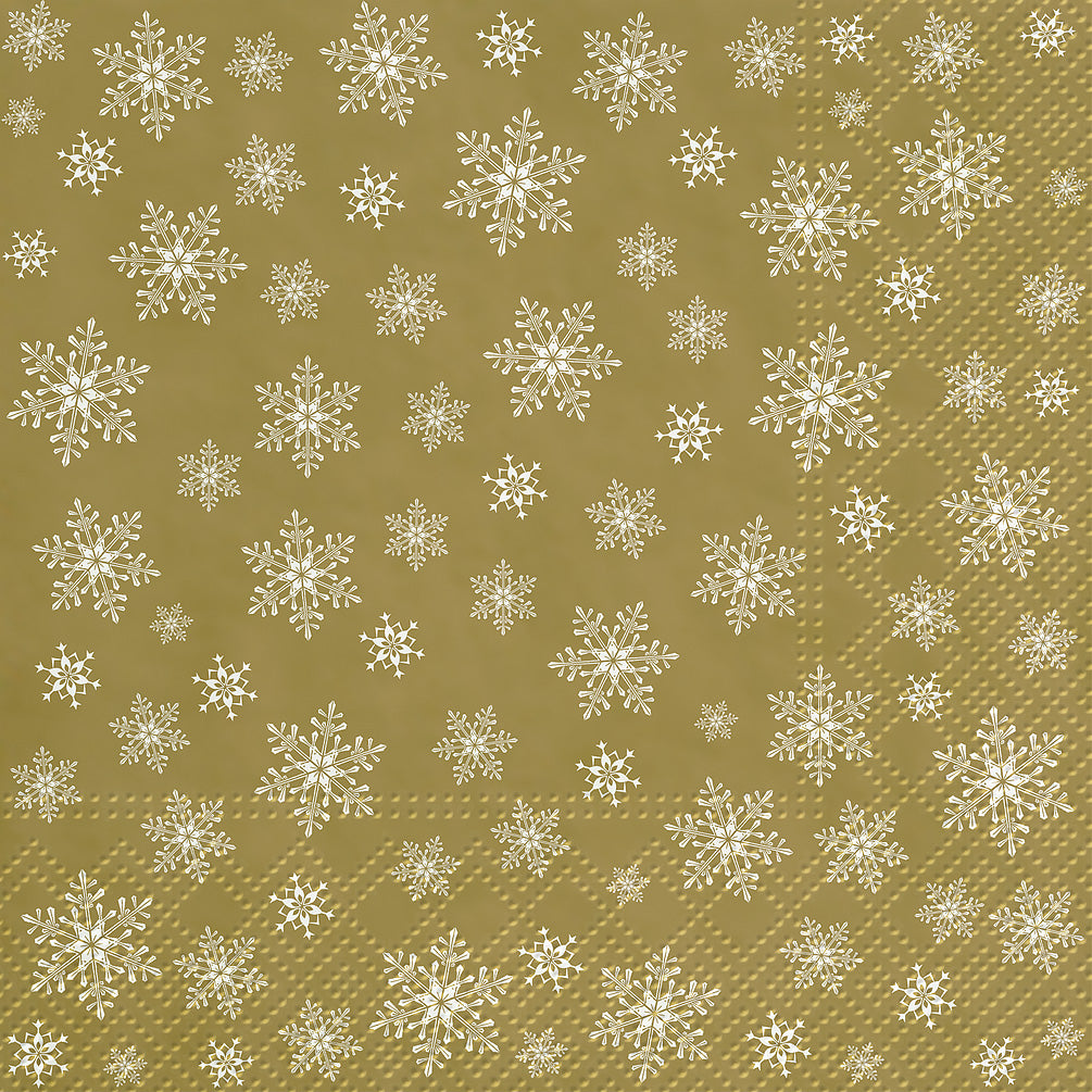 Stars Everywhere Gold Luncheon Napkins