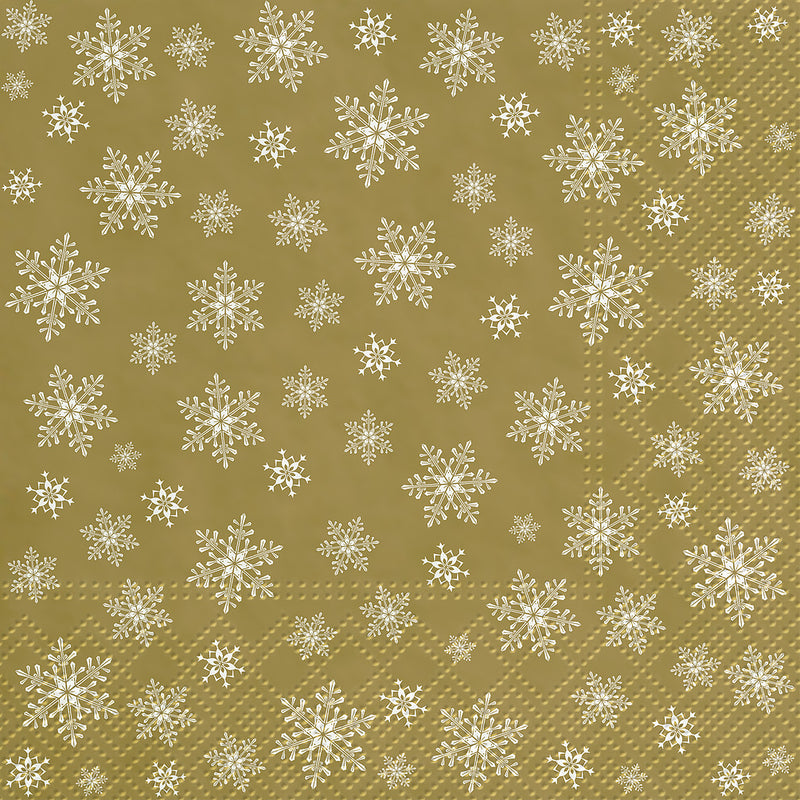 Stars Everywhere Gold Luncheon Napkins