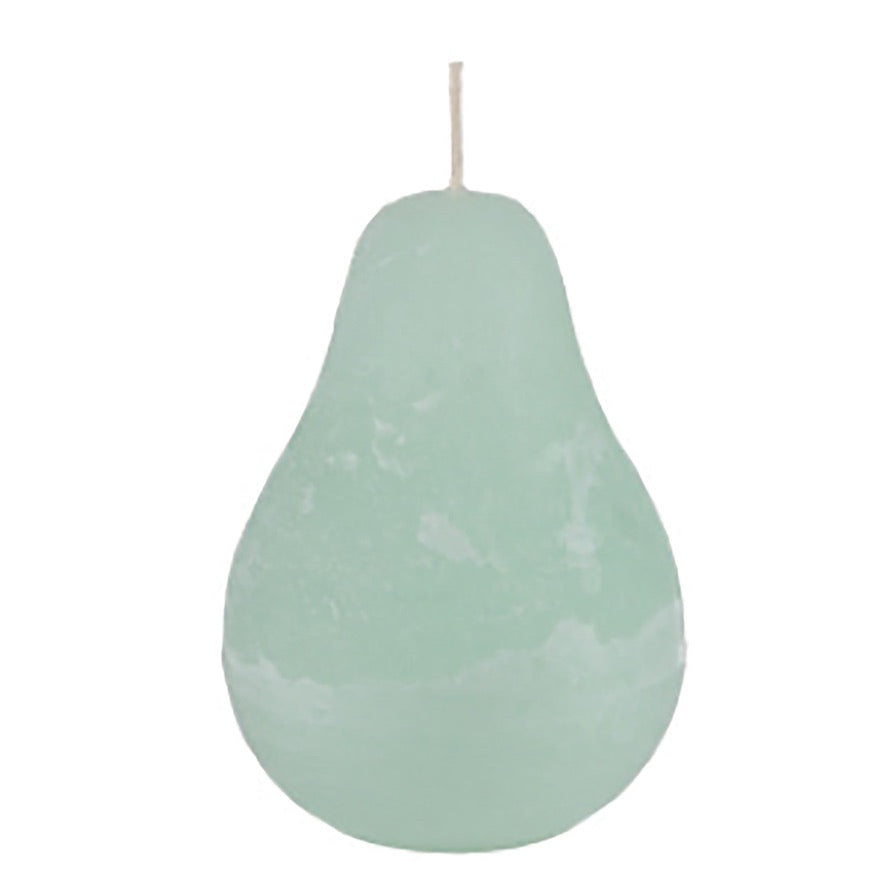 Vance Kitra Timber Pear Candle - Aqua | Putti Fine Furnishings