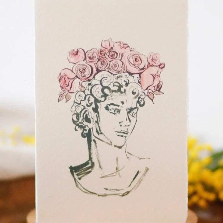 Vase of David Greeting Card