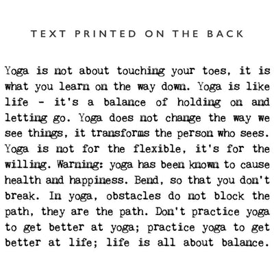 'Yoga Enthusiast' Gift Boxed Mug