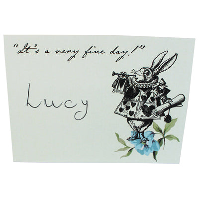 Truly Alice - Free Printable Placecards, TT-Talking Tables, Putti Fine Furnishings