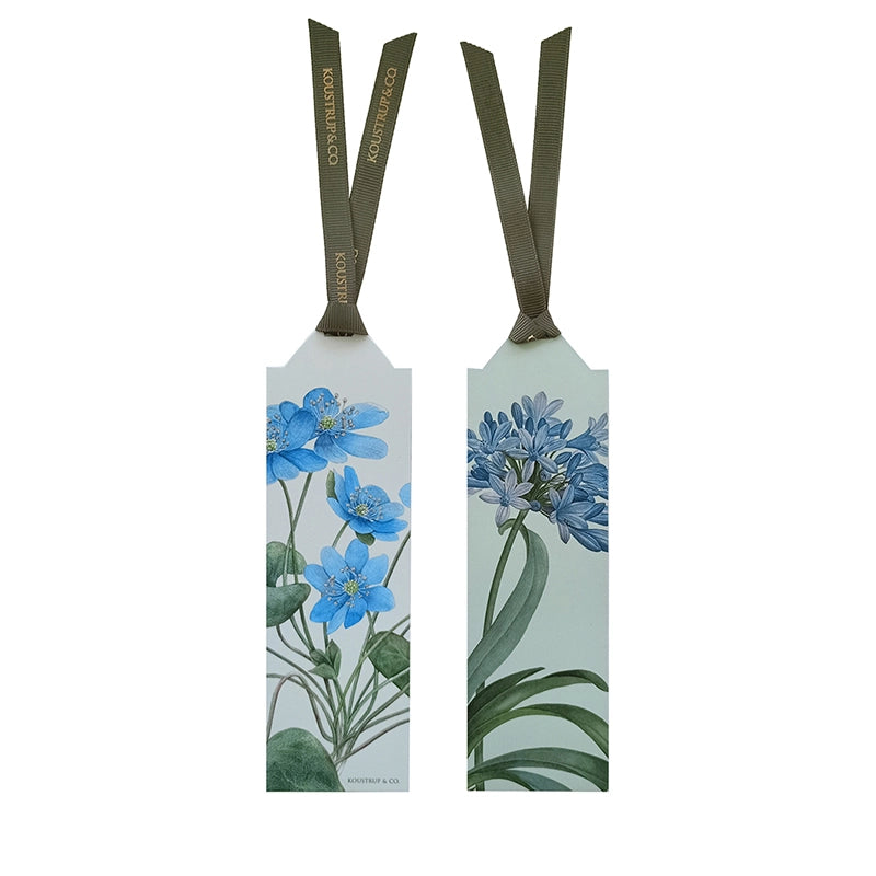 Bookmarks with green ribbon