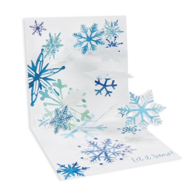 Up With Paper "Flurry" Pop up Christmas Card  | Putti Christmas 